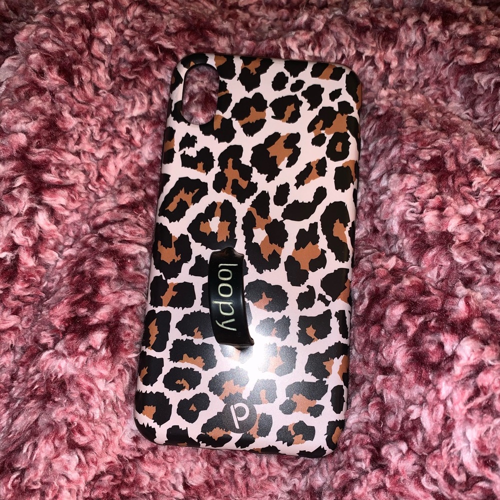 Loopy leopard IPhone XS Max case